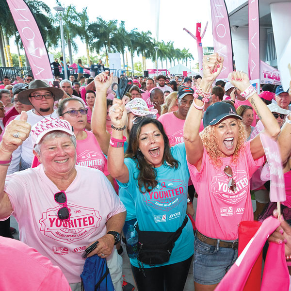 Making Strides Against Breast Cancer Walk